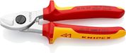KNIPEX Kabelschaar verchroomd geïsoleerd, 95 16 165