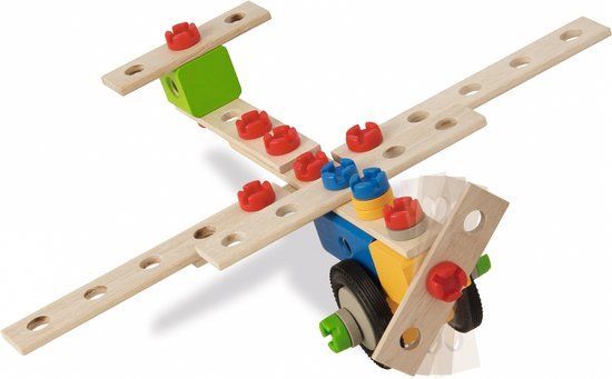 Eichhorn Constructieset Constructor - 65 Onderdelen - Vanaf 3 Jaar