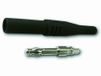 VS-ELECTRONIC - 411119 veiligheidsstekker, 4.0 mm, zwart 32000055