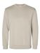 SELECTED SELETED HOMME Slhemanuel Noos zacht sweatshirt met ronde hals voor heren, Zuiver kasjmier