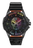 Philipp Plein Heren Horloge The Skull Zwart