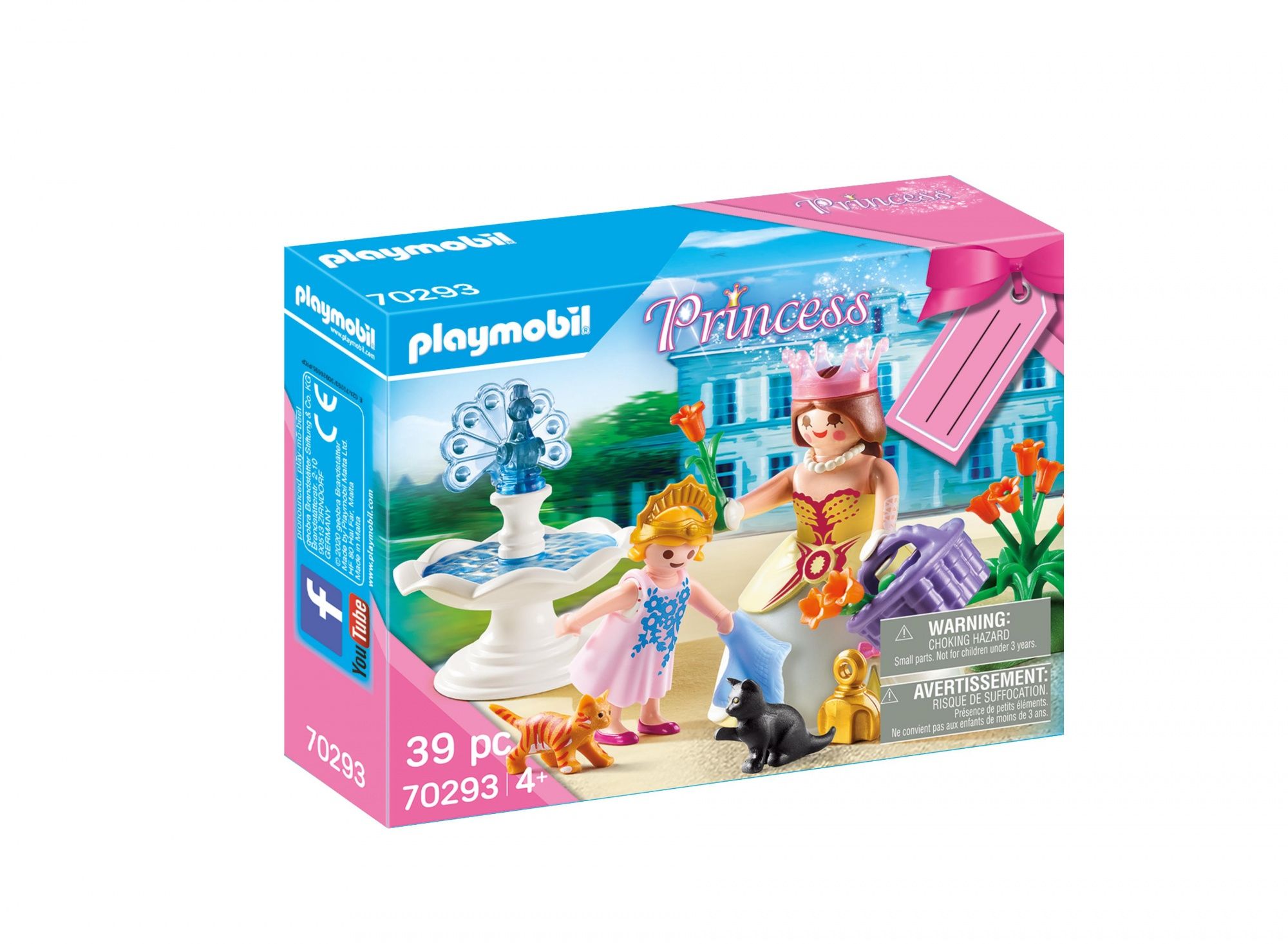 Merkloos Playmobil 70293 Princess Gift Set - Toy Figure Set for Ages 4+