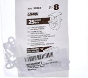 Lampa Set haken voor vrachtwagengordijnen - 25 stuks, Plastique, Multi, 1 jaar garantie
