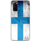Marseille vlag Siliconen hoesje compatibel met Samsung Galaxy S20