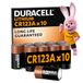 DURACELL CR123 High-power Lithiumbatterij, 10 Stuks, 3V, CR123A/CR17345