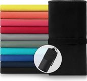 Blumtal Sporthanddoek Set - Microvezel - 80 x 40 cm - Zwart - 2 Stuks