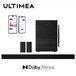 ULTIMEA 980W 7.1.4 Soundbar met Dolby Atmos & APP-bediening Home Theater Bluetooth Speaker TV Soundbar met 10 inch draadloze subwoofer
