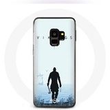Maniacase Hoesje voor Samsung Galaxy S9 Vikings Seizoen 6 Ragnar Lothbrok De 2022 Trailer