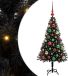 vidaXL - Kerstboom - Zwart - 120 cm - PVC