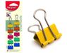 Maped 036102 papierklem 10 stuk(s) Blauw, Groen, Oranje, Violet, Geel 19 mm