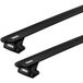 Thule Wingbar Evo Noir Alu Barres de toit Ford Puma (09/19-)