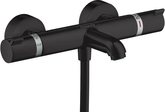 Hansgrohe Ecostat opbouw badthermostaat Comfort - Mat Zwart