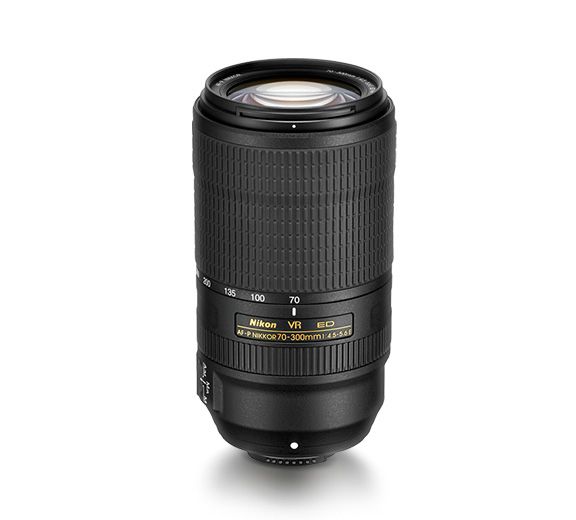 Nikon AF-P 70-300mm f/4.5-5.6E ED VR Lens - Black