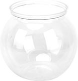 Allecto Plus - Mini Aquarium Bol in kunststof met 360° zicht - Decoratief aquarium (mini)