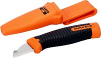 Bahco SB-2446 Multifunctioneel mes Zwart/oranje Koplengte 102 mm