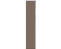 vidaXL Rolgordijn verduisterend koffie 45x210 cm