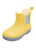 Playshoes Kinderregenlaarzen met halve schacht 180201 - Maat 21 - Geel - Effen - EVA/Textiel