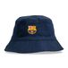 Hy-Pro Barcelona omkeerbare bob, herenhoed met teamwapen, 60 cm, marineblauw en motief