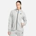 Nike Hoodie Nsw Tech Fleece Windrunner - Grijs/zwart Dames, maat Large