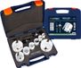 Rotec 10-dlg. MP gatzagenset type '528 - Electricien' met Quick-Lock, ø22, 27, 35, 38, 44, 51, 68, 76 mm
