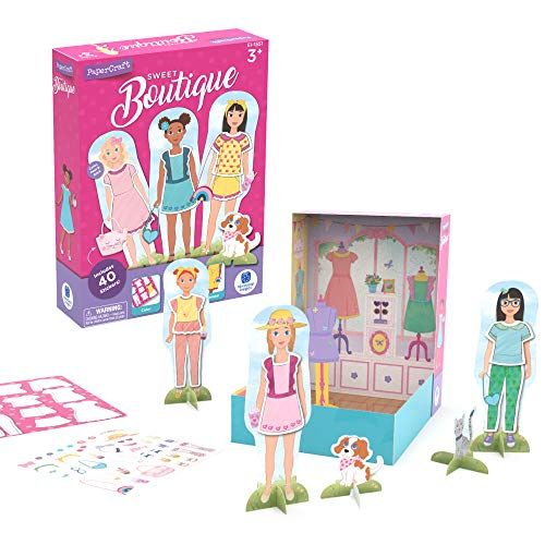 Educational Insights Learning Resources Papiercraft Poppen Zoete Kledingwinkel