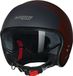Nolan N21 06 Verniciatura Speciale 351 Visceraal Rood Zwart Mat Jethelm - Maat M