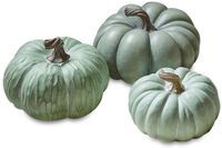 LOBERON Pompoen set van 3 Villazon groen