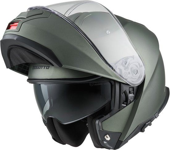 Bogotto H272 Klaphelm - Groen, L (59/60 cm)