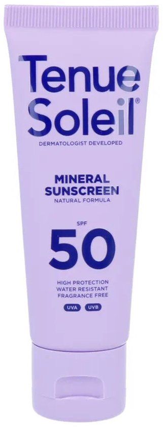Tenue Soleil Minerale Zonnecrème SPF 50 - 30 ml