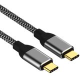 Allteq AK-USB-C-60W-0,5 USB-kabel USB 3.2 Gen 1 (3.1 Gen 1) 0,5 m USB C 10 Gbit/s Grijs
