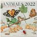 Grupo Erik Wandkalender 2022 Animals 30 x 30 cm Papier