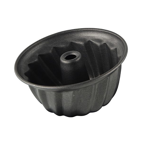 Zenker 7686 Bakvorm - Rond - Zwart - 5 cm - Met anti-aanbaklaag