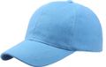 LGT JWLS Lookinggoodtoday Effen Baseball Cap van 100% Katoen - Licht Blauw