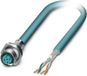 Phoenix Contact Câble réseau CAT5e Bleu 2 m