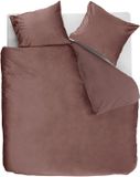 Ambiante Velvety dekbedovertrek Lits-Jumeaux Roze 240 x 200/220 cm