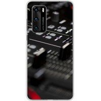 Huawei P40 Dj mixer bedrukt siliconen hoesje