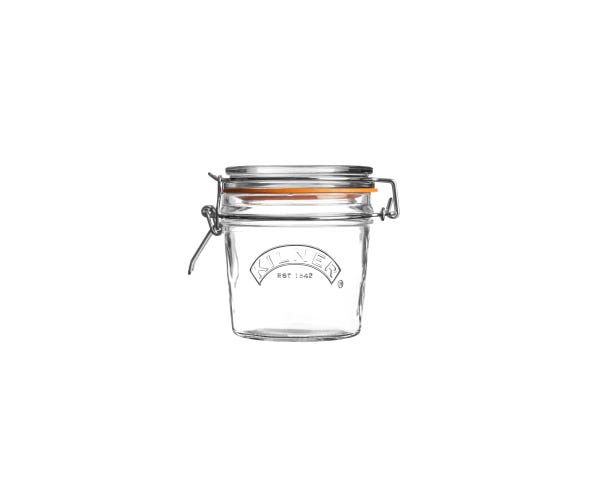 Kilner Clip Top Round - Transparant - Glas - 10.5cm