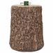 vidaXL Kerstboomvoet in boomstamvorm ø 31,5 x 40 cm magnesiumoxide