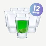 Onis Spirits Borrelglazen 3 cl / 30 ml (5121) | Set van 12 Stuks | Shotglazen voor Sterke Drank | Glas | Vaatwasserbestendig | Voor Thuis en Horeca