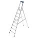 Duarib Trapladder Pro 54 - 3 à 8 marches - aluminium