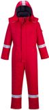 Portwest FR53 Vlamvertragende Antistatische Winteroverall, Rood, Normaal, Grootte XXXL
