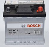 Bosch accu S3002 - 400A (EN) 45Ah 12V