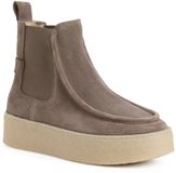 Tamaris - Dames - Laarzen - Beige - Leer - Maat 39
