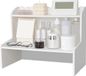 Bureau-organizer en bois blanc