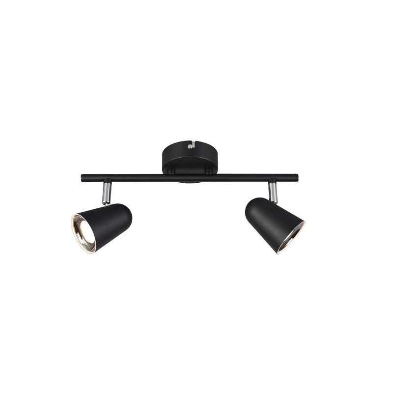 Reality Toulouse LED Spotlamp - 2-lichts - Zwart - R82122132