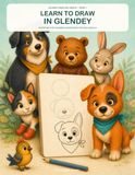 Learn Glendey Learn to Draw in Glendey: 36 Step-by-Step Drawing Adventures for Kids Ages 5-8