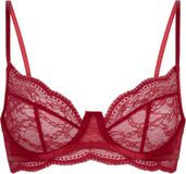 Hunkemöller Dames Lingerie Niet voorgevormde beugel bh Isabelle - Rood - maat E80