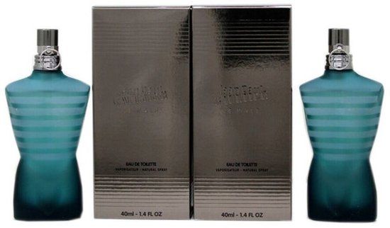 Jean Paul Gaultier Le Male Gift Set Duo pack 2 X 40ML EDT