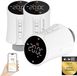 N.lux - Thermostat / Thermostaatknop radiator / Set van 3 / Google en Alexa / Slimme radiator / App