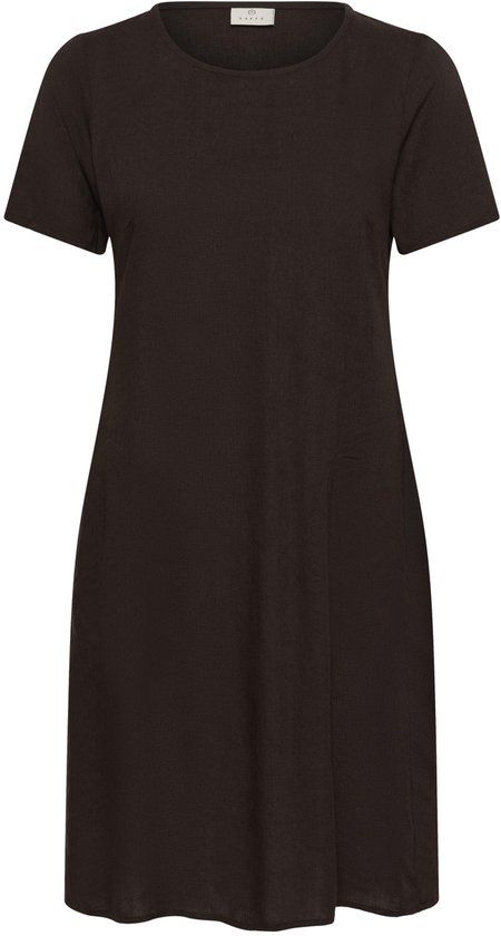 Kaffe KAmilia Dress Dames Jurk - Black Coffee